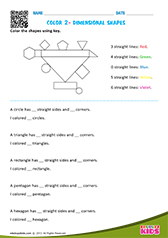 Color 2 Dimensional Shapes